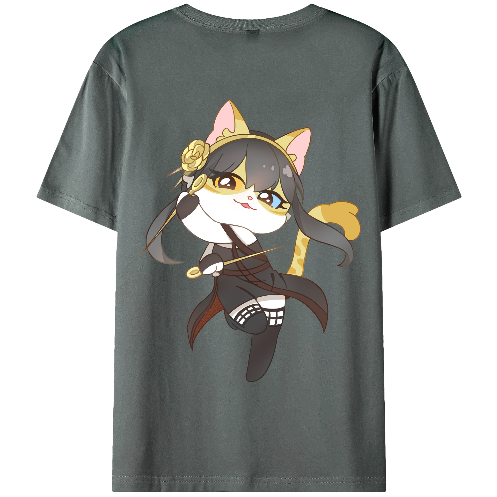 （画像用） SPY×FAMILY间谍家家酒 綿100％ メンズ半袖Tシャツ（バックプリント） 通気性